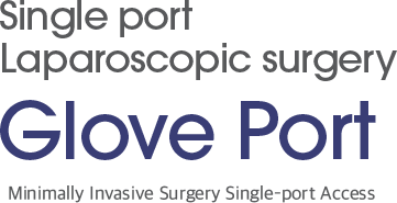 Single port laparoscopic - surgery Glove Port.